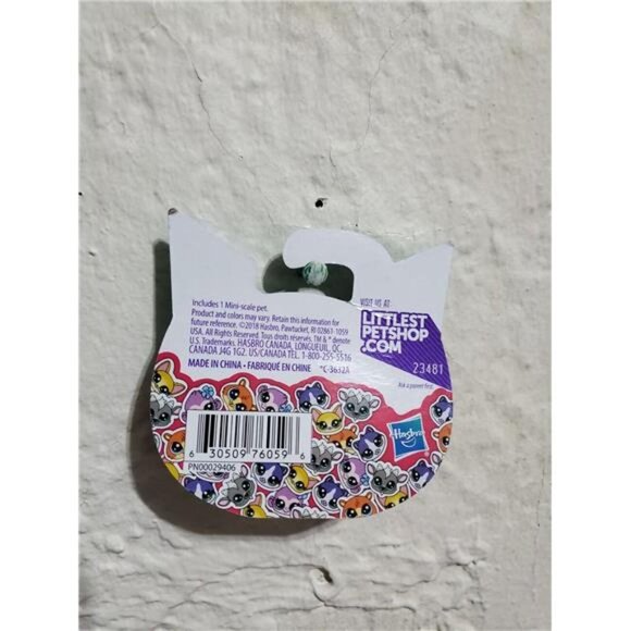 Littlest Pet Shop TV Series 2 Tabby Cat Mini Figure Pet - Rare Collectible Toy - Picture 2 of 5